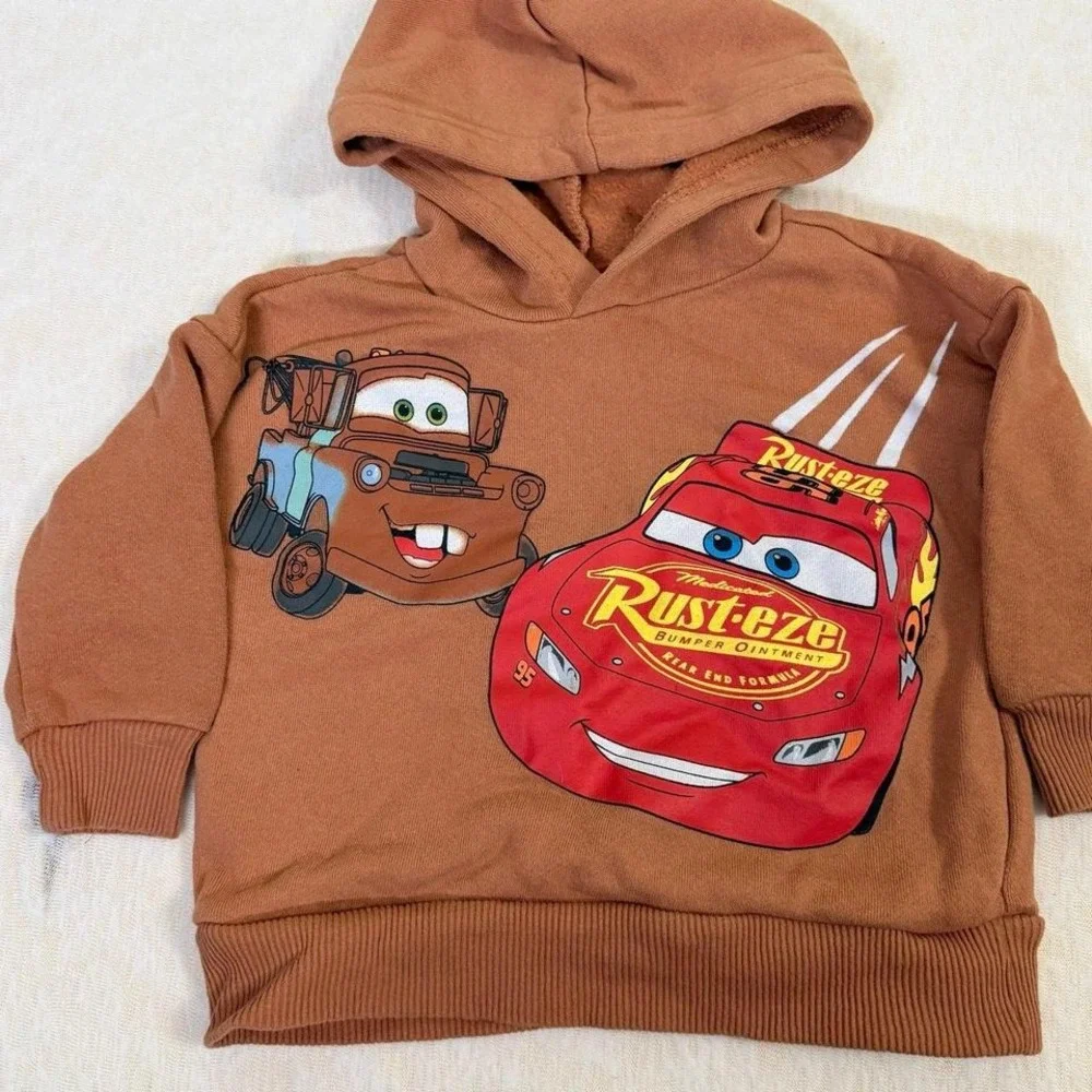 Disney Cars Hoodie Jogger Set Toddler Boys 18M Lightning‎ McQueen Mater